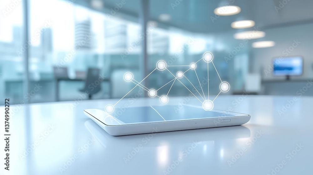 Poster smartphone network, seamless connectivity and highspeed internet access for enhanced mobile experien