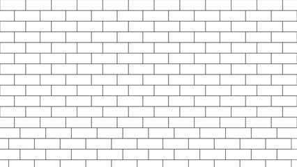 Fototapeta premium White brick wall background pattern . building architecture brick wall concrete abstract backgrounds .