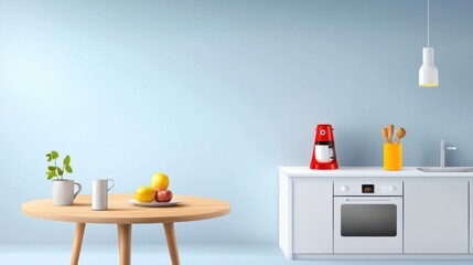 A warm and inviting vintage kitchen with cozy wooden furniture, traditional decor, and retro-style appliances, creating a charming and nostalgic atmosphere.