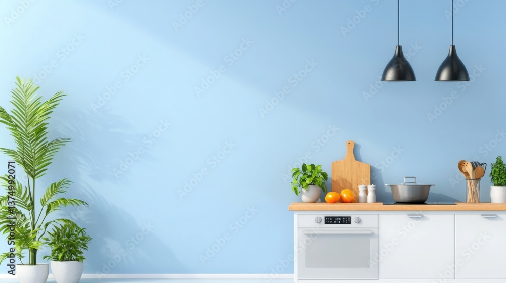 Poster a compact and efficiently designed tiny kitchen featuring clever storage solutions and a minimalist,