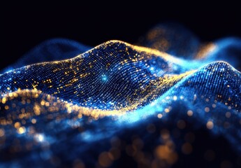 Abstract Digital Waveform Display