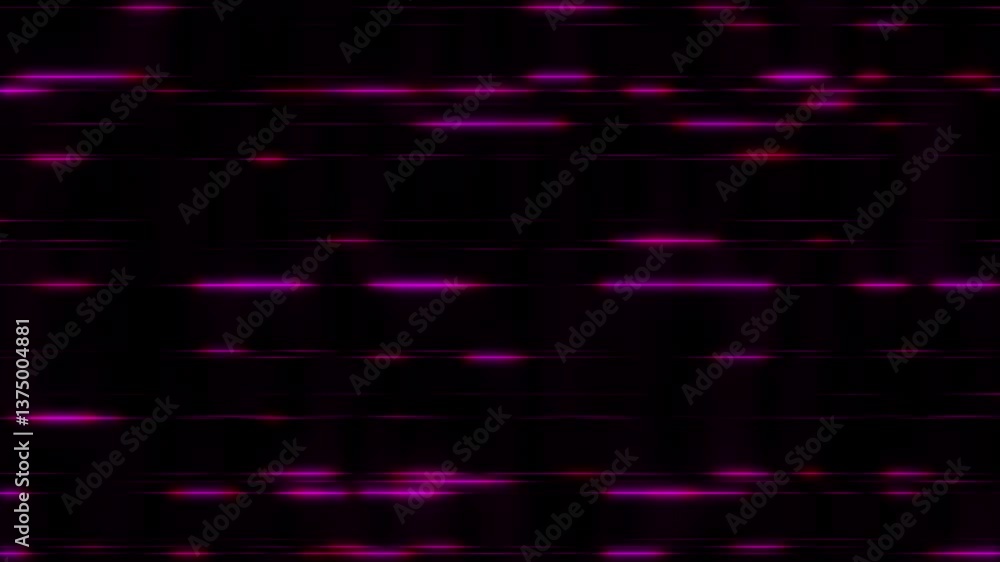 Poster dark background with horizontal pink streaks of light, suitable for contemporary or abstract design 