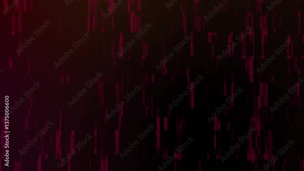Poster dark background with vertical pink lines suitable for modern design projects needing a vibrant and d