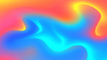 Vibrant abstract background with flowing colors and gradients