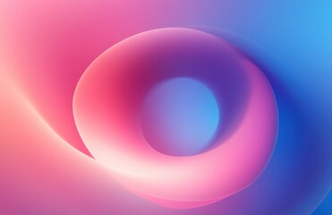 Obraz premium Abstract Gradient Circle Design