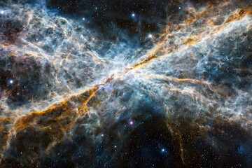  cosmic gas cloud formation