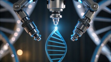 Robotic Manipulation of DNA Helix with Precision and Advanced Technology