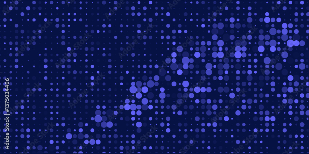 Poster dot white blue wave light screen gradient texture background. abstract technology big data digital b