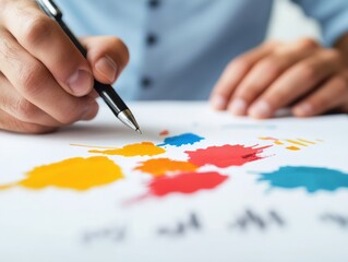 Mindful Financial Planning Data-Driven Investment Strategy with Vibrant Color Analysis - Next-Gen Business Intelligence and Tactical Decision Mapping for Millennial Professionals