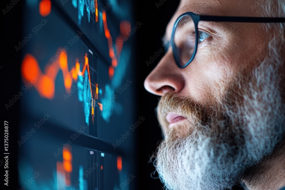 Poster Neurotech Insights AI-Driven Analytics Expert Visualizing Quantum Data Streams with Precision - Next-Gen Digital Transformation Strategy for Enterprise Innovation