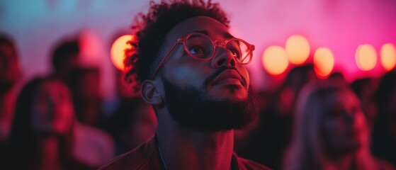 Vibrant Purple Up Day Spotlight Empowering Professional Growth with Immersive Event Design, Next-Gen Conference Aesthetics and Inclusive Leadership Visualization