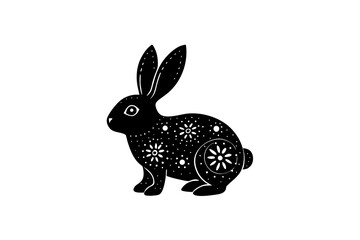 vector illustration of a bunny