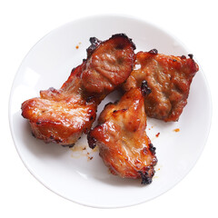 grilled pork ribs asia food