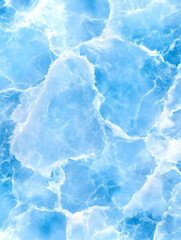 Obraz premium Abstract light blue marble texture . AI generative
