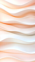 Obraz premium Abstract wavy pastel background . AI generative