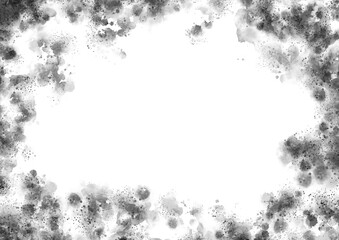 cadre abstrait simple dessiné à la main