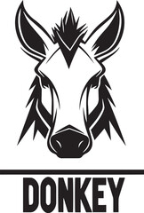 horse head icon, horse head silhouette , horse head vector