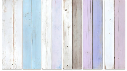 Pastel-colored wooden planks background (1)