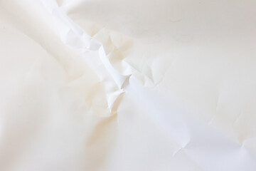 Obraz premium Close-up blurred white paper texture background