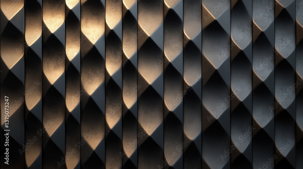 Poster abstract dark gray diamond pattern texture background image for design projects