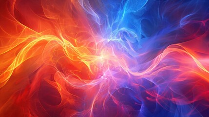 Obraz premium Electric Field Lines: Lines representing the energy field surrounding an object, typically used in 3D models of magnets or electrical devices to visualize the direction of force. 