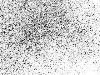 Grunge black and white abstract distress background or texture, horizontal shape