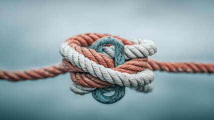 Fototapeta premium Knotted ropes