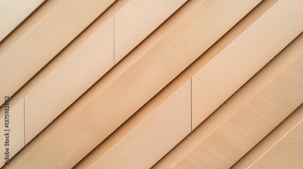 Fototapete close-up of a beige-colored surface with multiple diagonal lines. the lines are arranged in a diagon