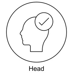 Head Icon, Mindful Headspace, The Power of the Head