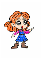 Fairy tale cartoon characters 