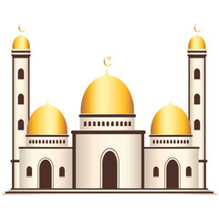 Modern Ramadan Mosque Gradient
