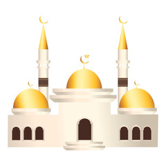 Modern Ramadan Mosque Gradient