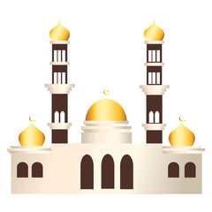 Modern Ramadan Mosque Gradient
