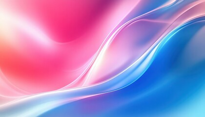 Abstract Colorful Flowing Lines Background