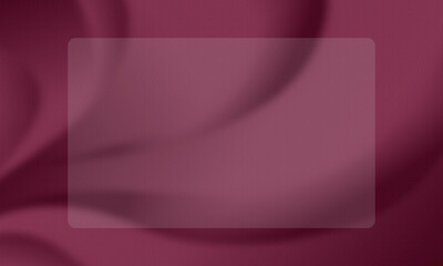 Obraz premium Soft pink background with subtle fabric-like texture, overlaid with a frosted glass rectangle for text or image placement.