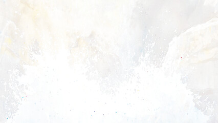  watercolor splash on white background. Vector beige watercolour texture. Ink paint stain. Watercolor pastel splash. Peach water color splatter on light background.