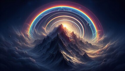 Tangent Arc Colorful arcs touching the top or bottom of the ° h