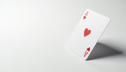 Obraz premium Close-up of a flipped-over playing card against white backdrop , texture, macro, close up