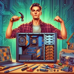 Assembling your own PC customizing components