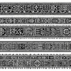 band filled with ancient runes or