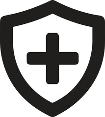 Obraz premium Vector medical cross plus symbol for emergency health aid