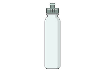 Simple Water Bottle Illustration