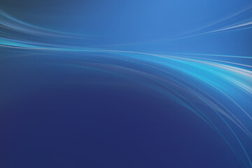 Abstract background with glowing white curves to depth 