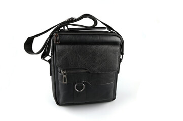 black men's shoulder bag