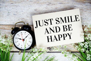Just Smile And Be Happy Motivational And Inspirational Quotes