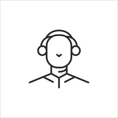 Native man icon. Simple Native man icon for social media, app, and web design. Vector illustration.