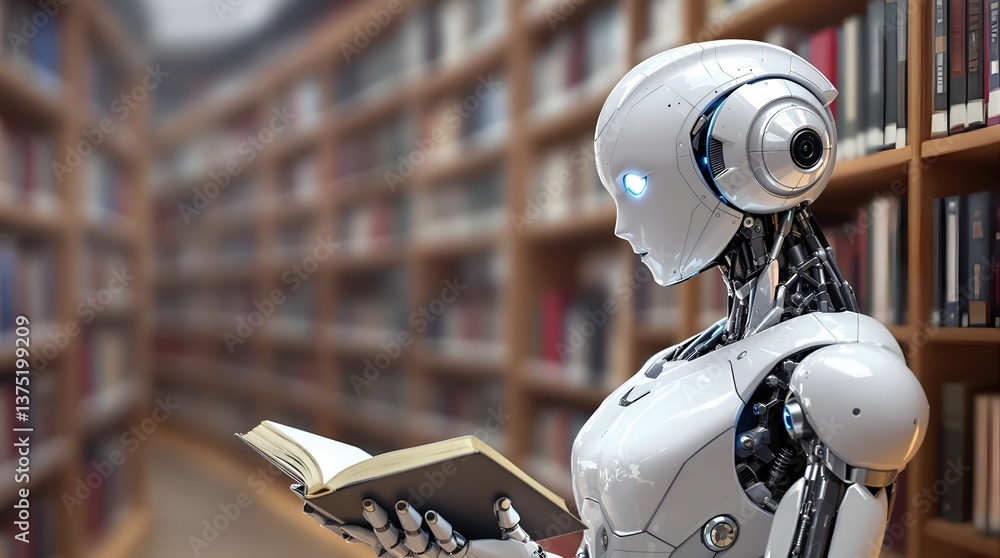 Poster ai scholar: a robot exploring literature in a high-tech library