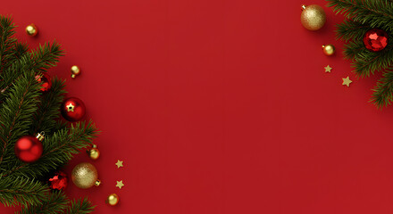 Christmas Red Background