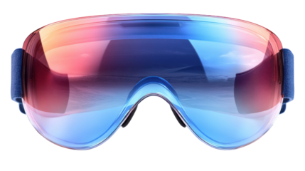 Ski Goggles on Transparent Background – Winter Sports Equipment