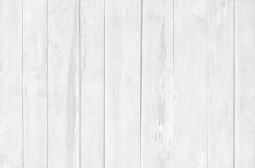 White wood planks texture background with vertical natural patterns for design art work and interior or exterior.